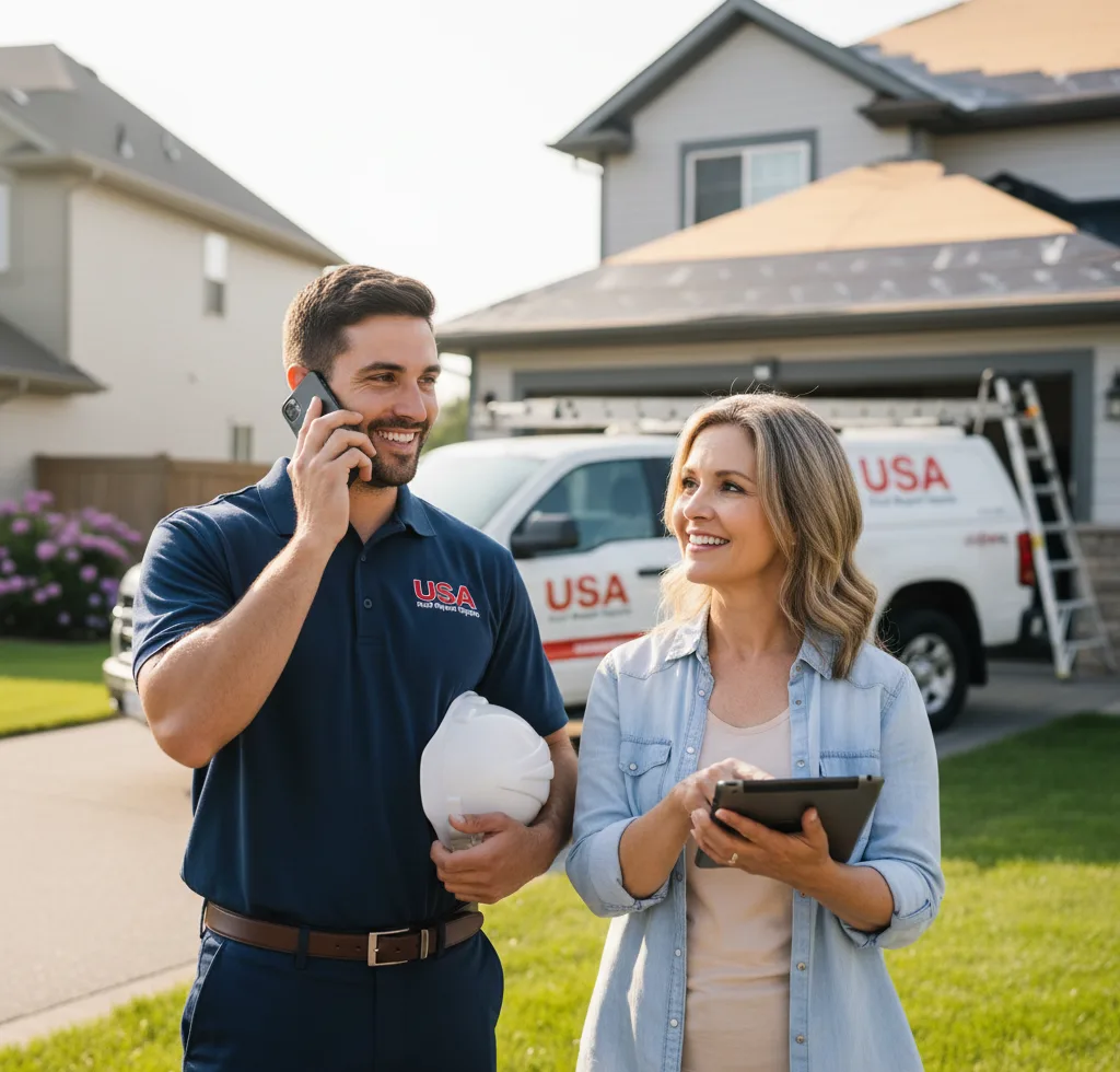 USA Roof Repair Experts customer support in Yatahey